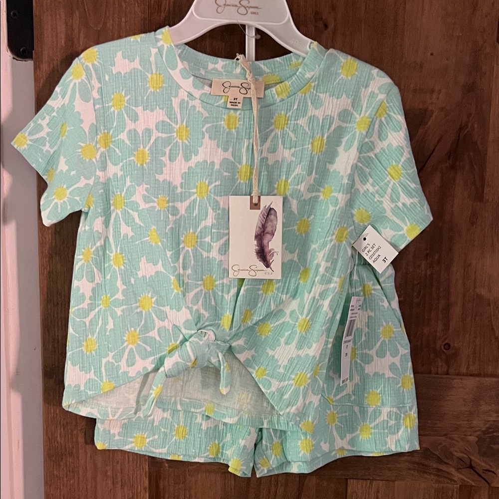 Floral 3T Two-Piece Set